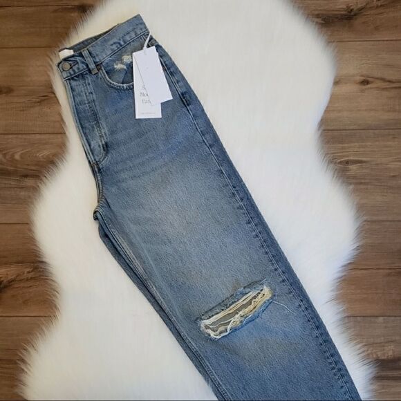 Boyish The Toby High Waisted Tapered Jeans in Great Dictator Size 27 NWT - Picture 11 of 13